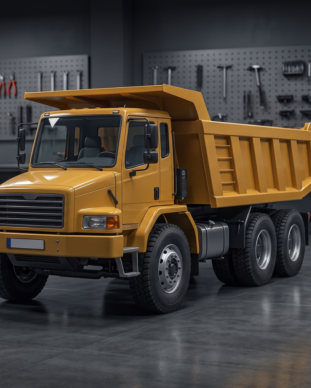 Used dump truck